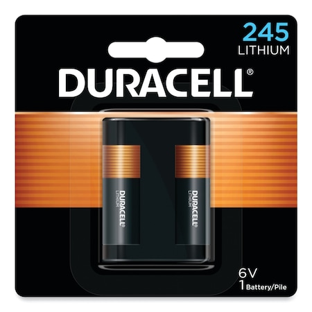 Duracell Duracell Lithium Photo 6V Battery - DL245 - For Camera - 6 V DC - 1 Each DL245BPK